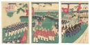 陸軍調練之図　Military Drill of the Army 