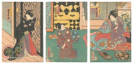 佐野譜曽我館染　Kabuki Play: Sano Keizu Soga no Gosho-zome