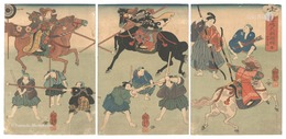 四ッ廼民稚模様　春　Four Seasons / Spring