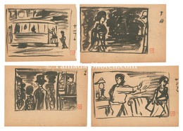 自筆画稿　Illustrations