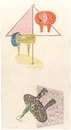下駄にカエル　Frog and Clogs