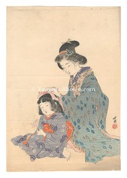 木版口絵　Kuchi-e Print