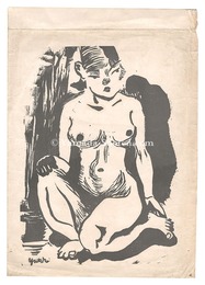 裸婦（仮題）　Nude (tentative title)