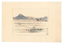 日本大観　(47) 草津より三上山　Compendium of Japan / No. 47: Mount Mikami Seen from Kusatsu
