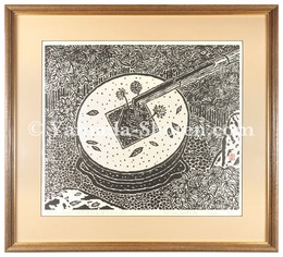 一白亭　つくばい　日本大使館茶室　ワシントンD.C.　 Tea House “Ippaku-Tei” in Japanese Embassy, Washington D.C.