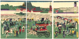 浅草金龍山之図　The View of Kinryuzan Sensoji Temple, Asakusa