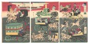 東京往来車尽　Collection of Vehicles Coming and Going in Tokyo