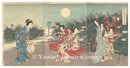 やまと風俗園の夜景　Customs of Japan: Night View of the Garden