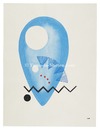 イメージ　No.3 (d) 青い花　II　Image No.3 (d):Blue flower II