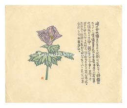 作品（あめふり牡丹）　Title unknown