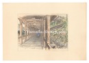 日本大観　(35) 初瀬寺廻廊　Compendium of Japan / No. 35: Corridor of Hasedera Temple