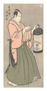 富田兵太郎 市川男女蔵【復刻版】　Actor Ichikawa Omezo as Tomita Hyotaro【Reproduction】
