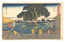 東海道五十三次之内　御油　The Fifty-three Stations of the Tokaido Road / Goyu