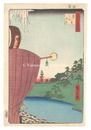 名所江戸百景　糀町一丁目山王祭ねり込　One Hundred Famous Views of Edo / Sanno Festival Procession at Kojimachi 1-chome