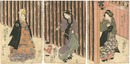 宿花千人禿　Kabuki Scene from　Yayoi No Hana Sennin Kamuro