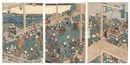 子供音曲さらいの図　Children Learning Music