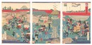 東京九段坂上招魂社之図　The Shokon Shrine on Kudanzaka Hill in Tokyo