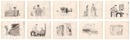 自筆画稿　Illustrations