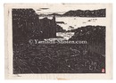 板画新日本百景　奇勝東尋坊　Hanga New One Hundred Views of Japan / Tojinbo, a Magnificent View