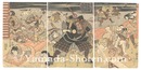 青墓ノ駅御曹子乱賊切図　Onzoshi Kills the Bandits at Aohaka Station