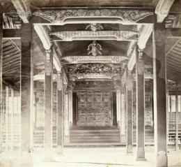 芝増上寺将軍霊廟回廊写真