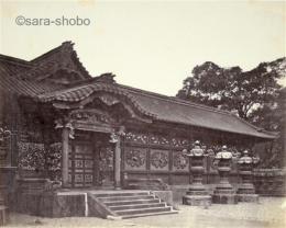 芝増上寺文昭院拝殿中門写真