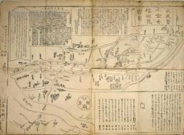 武蔵野小金井桜順道絵図