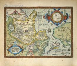 オルテリウス　タルタリア韃靼図