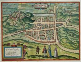 エジンバラ城下絵図