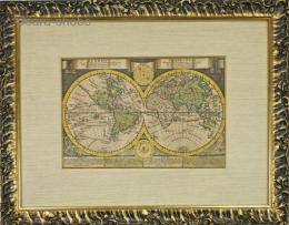 ヨハン・ゲオルク・シュライバー世界図