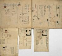 御供建開場　御先番絵図