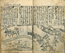 東海道安見絵図