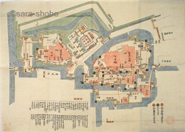 両御丸並紅葉山之図・三縁山増上寺図・東叡山寛永寺図