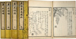 草木性譜・有毒草木図説　揃