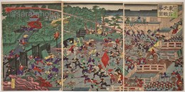 明治元戊辰年五月十五日　東台大戦争図　揃