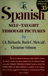 Spanish Self-Taught Through Pictures （英書） 「絵で学ぶスペイン語自習書」