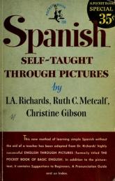 Spanish Self-Taught Through Pictures （英書） 「絵で学ぶスペイン語自習書」