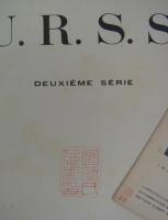 [仏]　L'Architecture Russe en U.R.S.S. Primière série (1re série), Deuxième série (2re série)