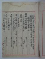 「縣廳舎外二点新築礎石切据及煉化積工事仕様書并請負人心得書」