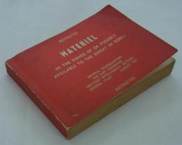 [英]　Materiel in the Hands of or Possibly Available of the Enemy in Korea