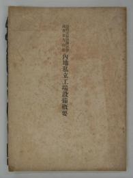 内地私立工場設備概要