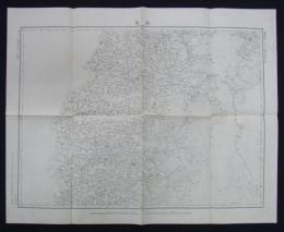 台湾仮製二十万分一図　第九号・嘉義　