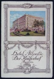 [独]Hotel Atlantic Der Kaiserhof, Berlin　