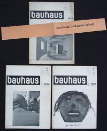 [独]bauhaus, 3 jahrgang, nr 1-3　zeitschirift fur gestaltung