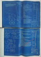 [英]　Erection Progress Diagrams Castleton Bridge,　400FT.SPAN/600FT.SPAN