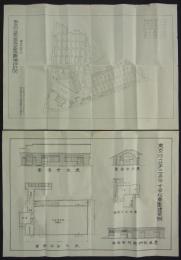 東京府第三高等女学校農場設計図／東京府第三高等女学校農園建築物　