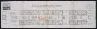[英]　Plan of Passenger Accommodation Motor Ships“ASAMA MARU” & “TATSUTA MARU”　The Orient-California Fortnightly Service