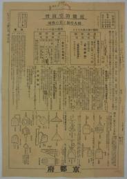 近畿防空演習　燈火管制と其の警報　