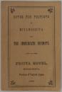 [英]　Notes for Tourists to Miyanoshita and The Immediate Vicinity.　1906