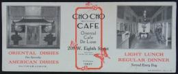 [英]　CHO-CHO "Butterfly" CAFE.　Oriental Cafe De Luxe